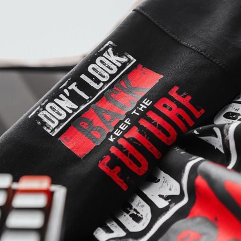 [Big Men] Set bộ quần áo cotton in Don't look cá tính bigsize nam< 135 kg.