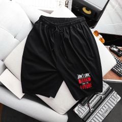 [Big Men] Set bộ quần áo cotton in Don't look cá tính bigsize nam< 135 kg.
