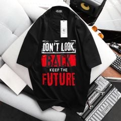 [Big Men] Set bộ quần áo cotton in Don't look cá tính bigsize nam< 135 kg.