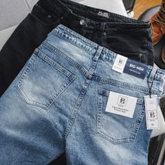 Quần jean dài wash co giãn bigsize nam 85-130kg - Mã 422 421