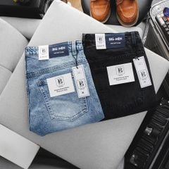 Quần jean dài wash co giãn bigsize nam 85-130kg - Mã 422 421