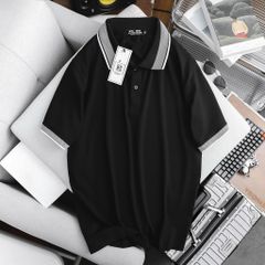 Áo thun polo phối cổ thời trang cỡ đại bigsize nam < 140kg - cổ be 3, cổ lưới
