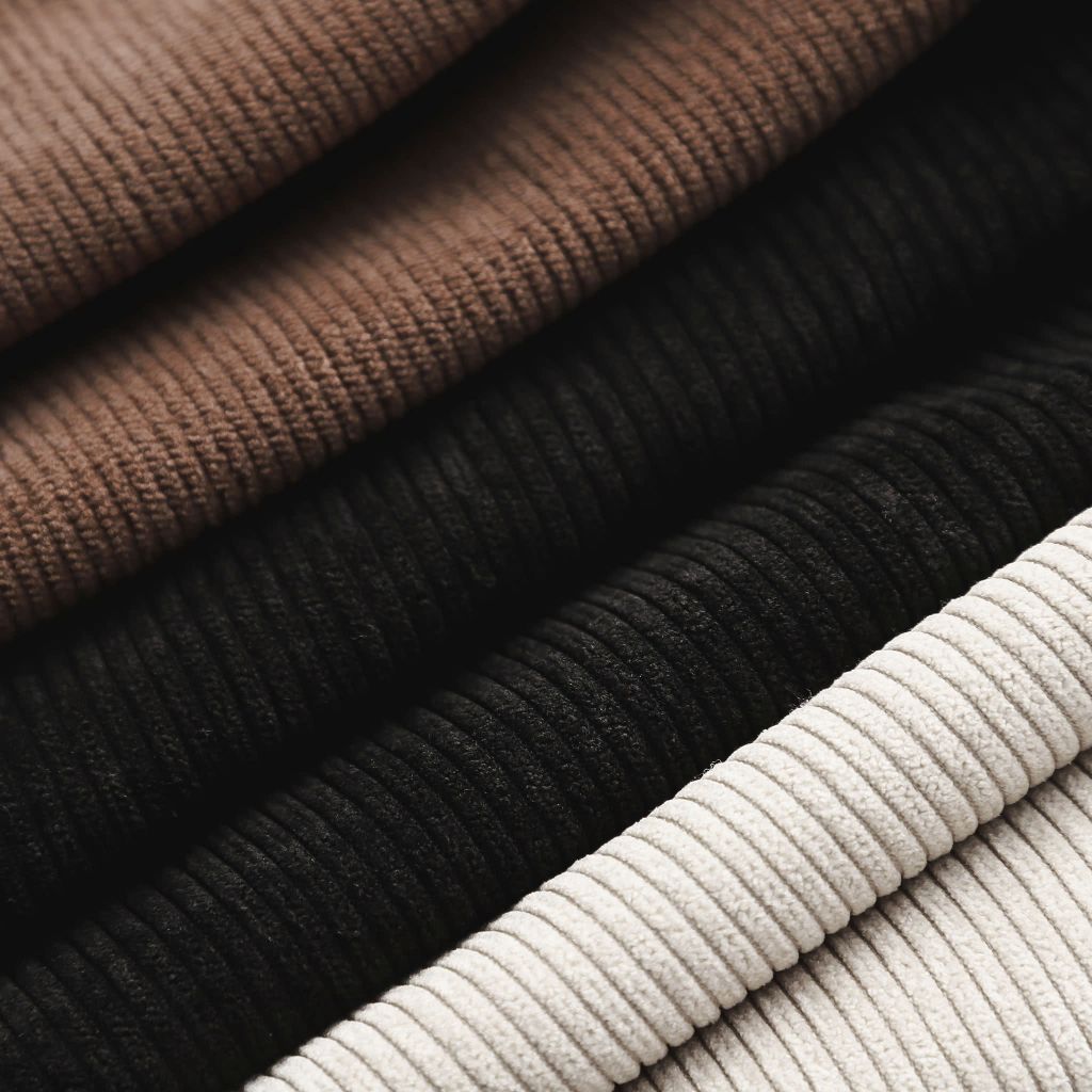 Áo sơ mi tay ngắn unisex phối túi vải nhung tăm thời trang 85-140kg