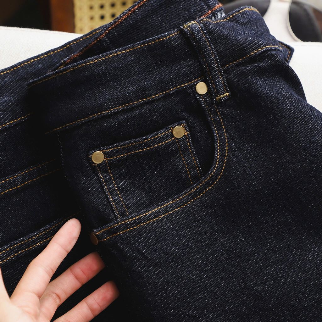 Quần short jean nam bigsize xanh năng động< 130 kg- Mã 018