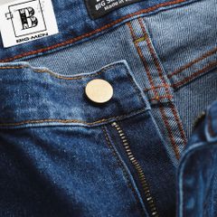 Quần jean dài nam bigsize màu xanh thời trang< 130 kg- Mã 020