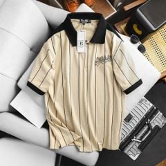 Áo thun polo phối sọc thời trang cỡ đại bigsize nam < 140kg - polo auth