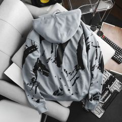 Áo khoác, áo hoodie big size unisex in lụa charm cá tính <130kg