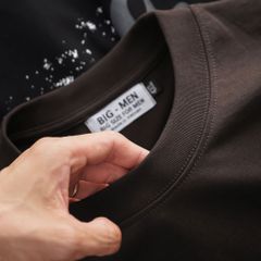 Big Men - Áo thun cotton cá tính in Godzilla cá tính bigsize nam< 135 kg