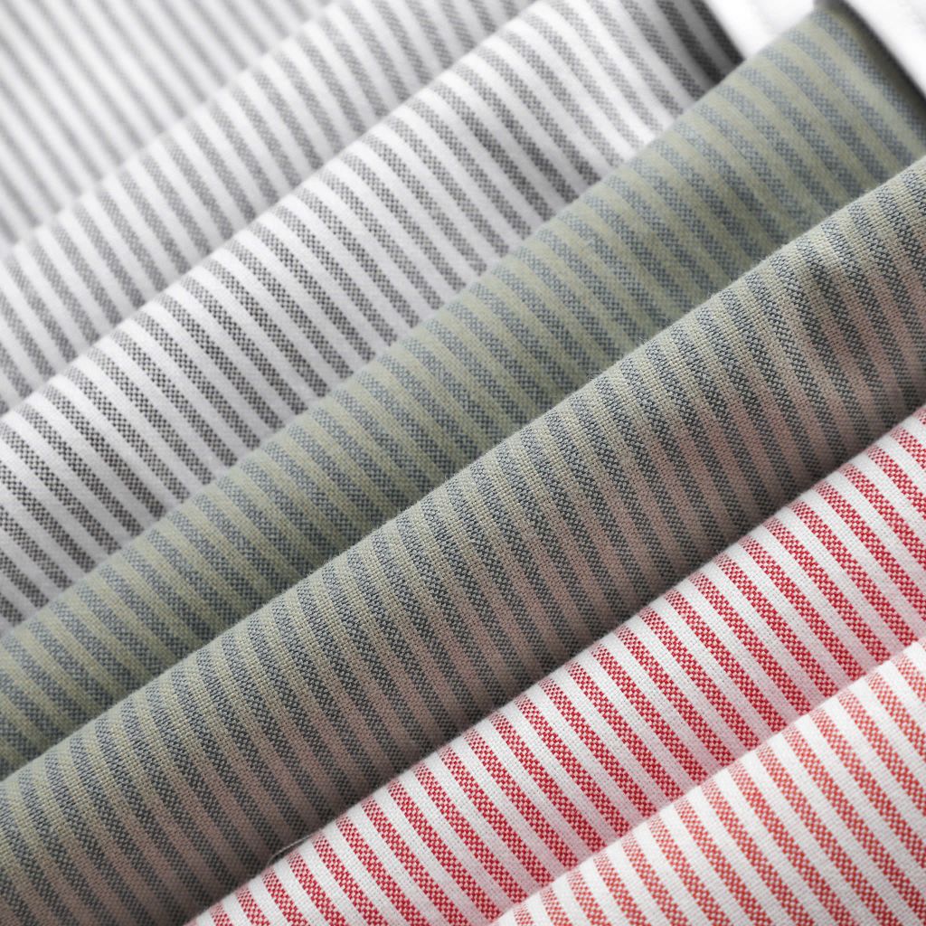 Áo sơ mi tay ngắn sọc dọc vải oxford phối túi thời trang bigsize nam cỡ đại < 140kg