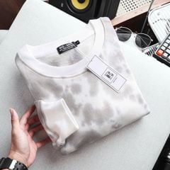 Áo khoác sweater chất vải nỉ loang màu thời trang bigsize nam< 140 kg