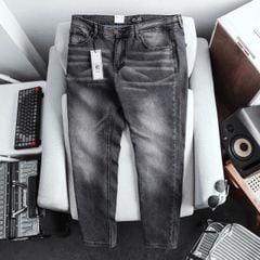 Quần jean dài màu bạc thời trang bigsize nam cỡ đại < 140kg- Mã 04 06