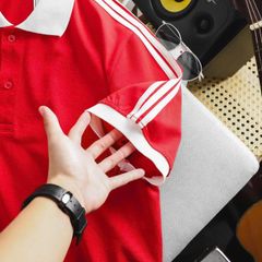 Áo thun polo vải cotton 3 sọc vai thời trang cỡ đại bigsize nam(mẫu 41)