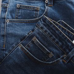 Quần short jean tông xanh wash thời trang bigsize nam cỡ đại < 140kg
