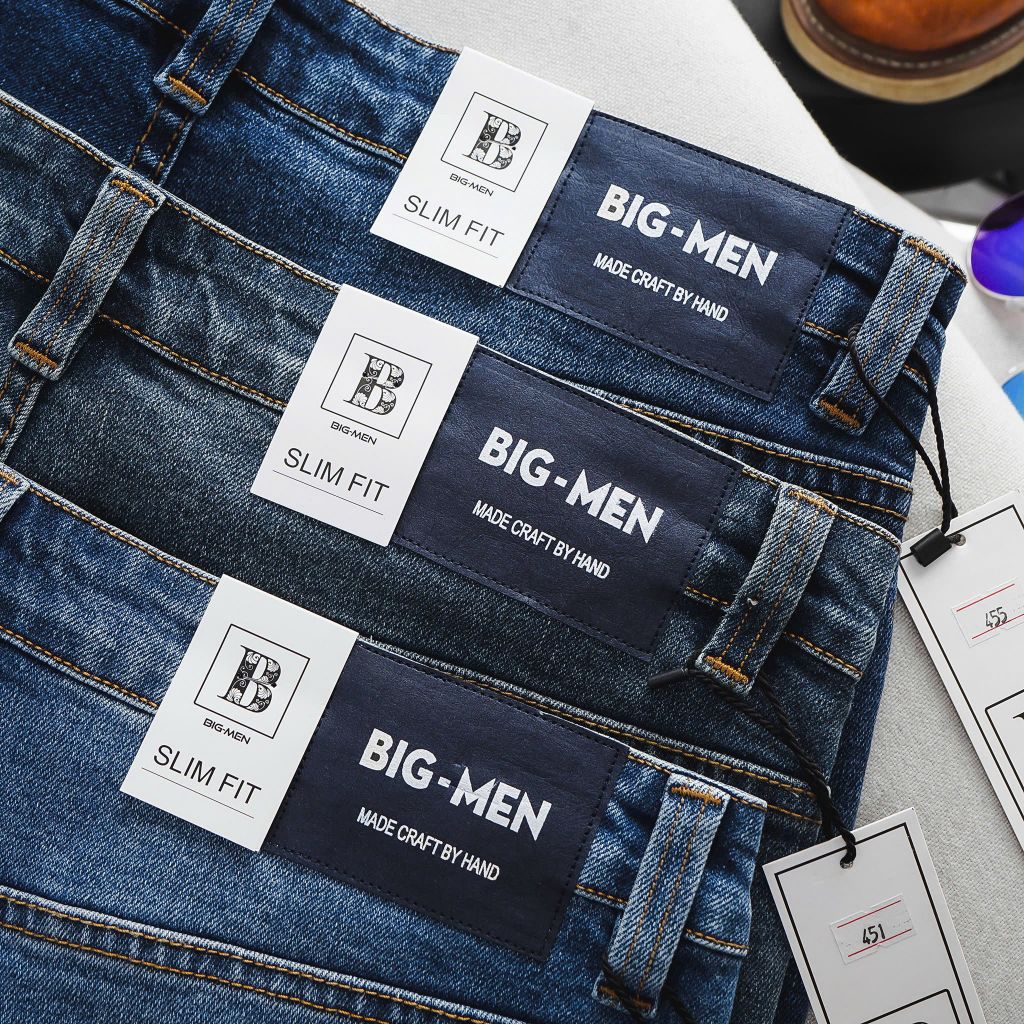Quần short jean tông xanh wash thời trang bigsize nam cỡ đại < 140kg