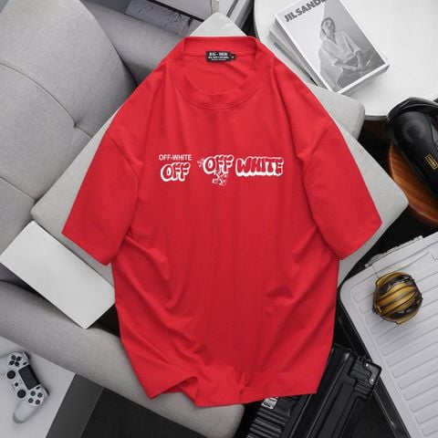 [Big Men] Áo thun chất vải cotton in Off x White thời trang bigsize nam 85- 135 kg