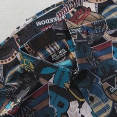 Áo sơ mi tay ngắn họa tiết 3D độc đáo bigsize nam 80- 130 kg