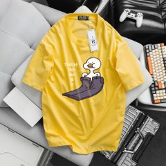 Bigmen.Bigsizemen - Áo thun chất vải cotton in Vịt hài hước, ngộ nghĩnh bigsize nam 85- 135 kg
