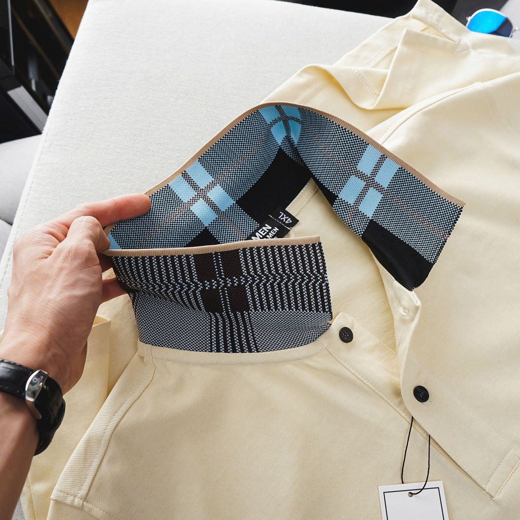 Áo thun polo phối cổ thời trang chất cotton bigsize nam< 140kg