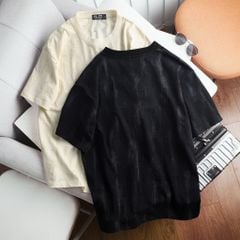 Áo thun chất vải cotton wash rách thời trang bigsize nam 85- 135 kg