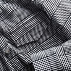 Áo khoác chất vải bố caro co giãn 4 chiều sang trọng, lịch lãm bigsize nam 90- 135 kg