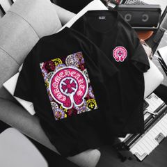Bigmen.Bigsizemen - Áo thun chất vải cotton in hoa văn thời trang bigsize nam 85- 135 kg- Chữ thập hồng