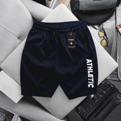 [Big Men] Quần short thun thể thao in phản quang Athletic bigsize nam 80- 135 kg