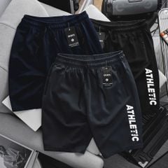 [Big Men] Quần short thun thể thao in phản quang Athletic bigsize nam 80- 135 kg