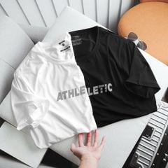 [Bigmen.Bigsizemen] Áo thun thể thao chất vải thun lạnh in phản quang Ath bigsize nam 80- 135 kg