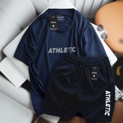 [Big Men] Set bộ thể thao chất thun lạnh siêu mát mùa hè in phản quang bigsize nam 80- 135 kg- Ath.