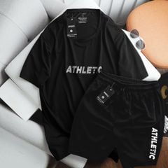 [Big Men] Set bộ thể thao chất thun lạnh siêu mát mùa hè in phản quang bigsize nam 80- 135 kg- Ath.