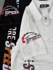 [Bigmen.Bigsizemen] Áo thun polo chất cotton in chữ SPEED độc đáo bigsize nam 85- 135 kg
