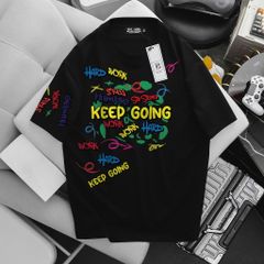 [Bigsizemen] Áo thun chất cotton in chữ nhiều màu độc đáo bigsize nam 85- 135 kg