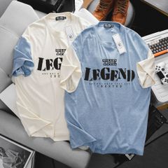 Bigmen.Bigsizemen - Áo thun chất vải gân len phối màu in chữ thời trang bigsize nam 85- 135 kg