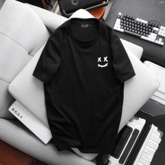 Big Men- Set bộ quần áo vải cotton in Mặt cười cá tính bigsize 80- 135 kg