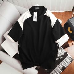 Áo thun cotton phối nách sườn bigsize nam 85-130kg