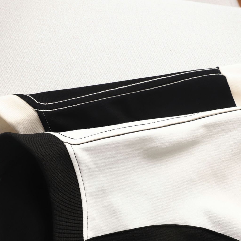 Áo thun cotton phối nách sườn bigsize nam 85-130kg