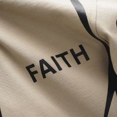 Áo thun cotton phối chữ FAITH thời trang bigsize nam