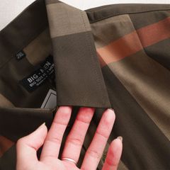 ÁO SƠ MI NAM tay dài caro BBR BIGSIZE [bigsize < 130kg]