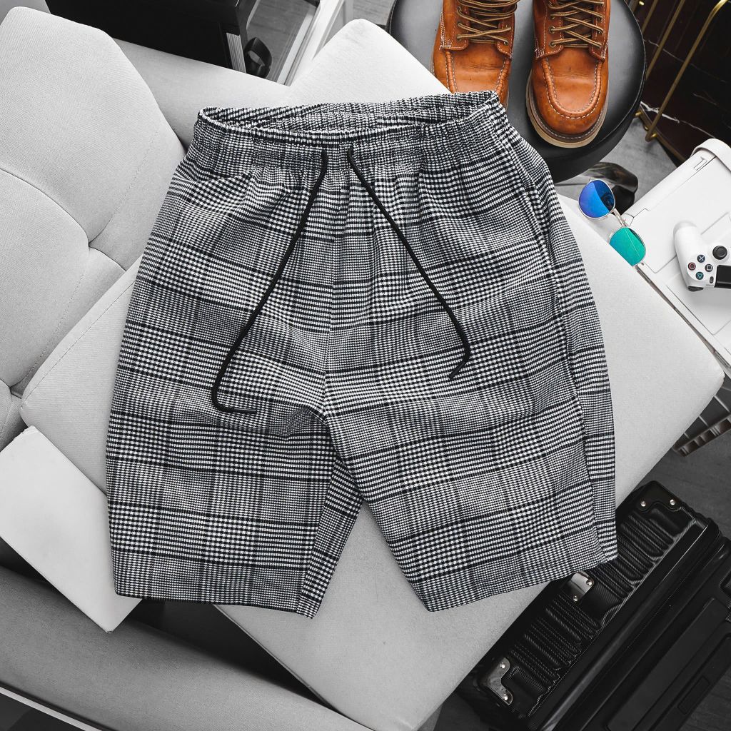 Set bộ polo chất vải umi phói caro thời trang bigsize nam 85- 130 kg