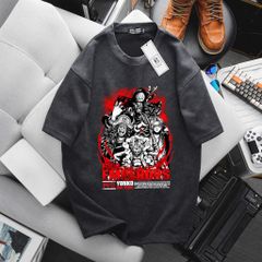 [ Big Men] Áo thun chất vải umi wash in One Piece thời trang bigsize nam 85- 135 kg