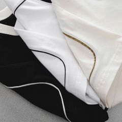 [ Big Men] Áo thun chất vải cotton phối sọc vai thời trang bigsize nam 85- 135 kg