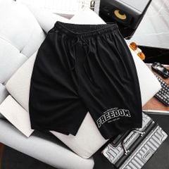 [ Big Men] Set bộ quần áo cotton đồng bộ in Freedom thời trang bigsize nam 85- 135 kg
