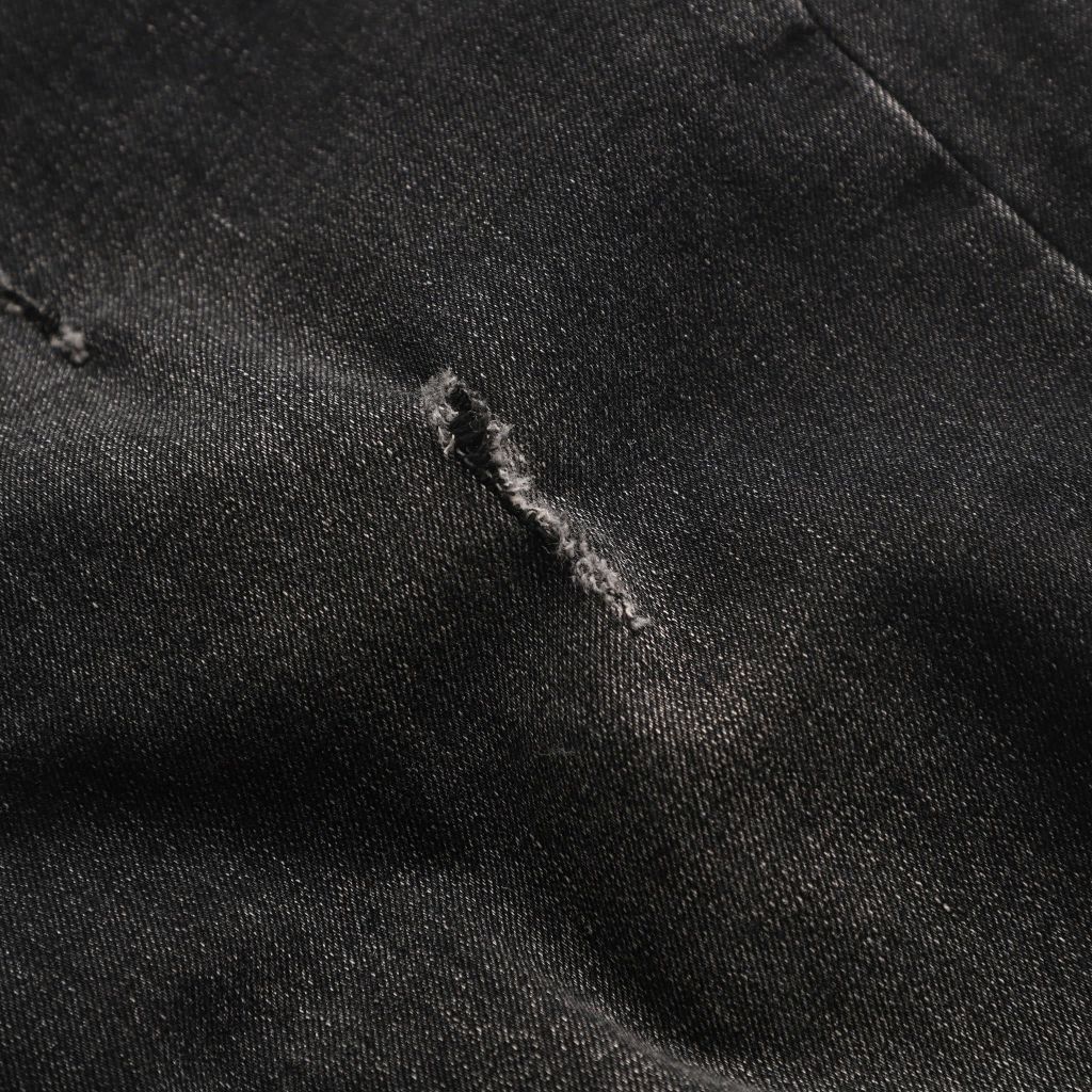 [ Big Men] Quần jean dài đen wash rách nhẹ thời trang cá tính bigsize nam 80- 130 kg_ mã 395