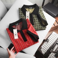 Big Men- Áo thun polo chất vải umi họa tiết thời trang bigsize nam 85- 135 kg