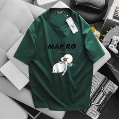 [ Big Men] Áo thun cotton in vịt mập dễ thương thời trang bigsize nam 85- 135 kg.