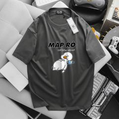 [ Big Men] Áo thun cotton in vịt mập dễ thương thời trang bigsize nam 85- 135 kg.