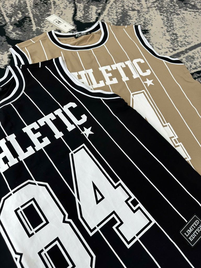 [Big Men] Áo thun tanktop, ba lỗ cotton bigsize nam in 84 thời trang cỡ đại < 140kg
