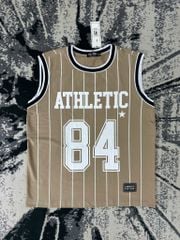 [Big Men] Áo thun tanktop, ba lỗ cotton bigsize nam in 84 thời trang cỡ đại < 140kg