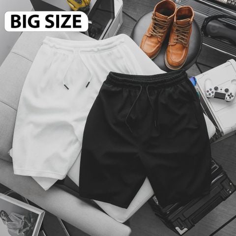 Quần short thun nam big size chất nỉ tổ ong co giãn thoáng mát mùa hè (Mẫu 6)