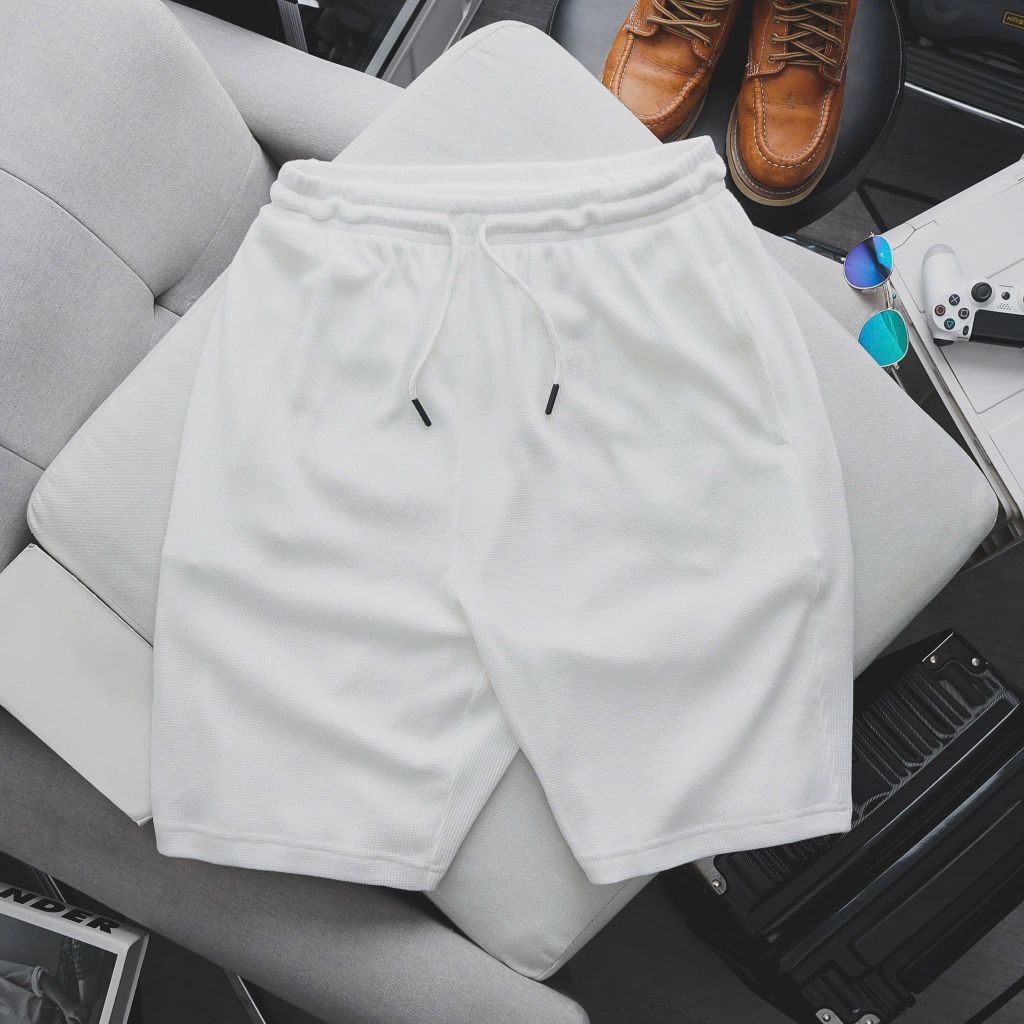 Quần short thun nam big size chất nỉ tổ ong co giãn thoáng mát mùa hè (Mẫu 6)